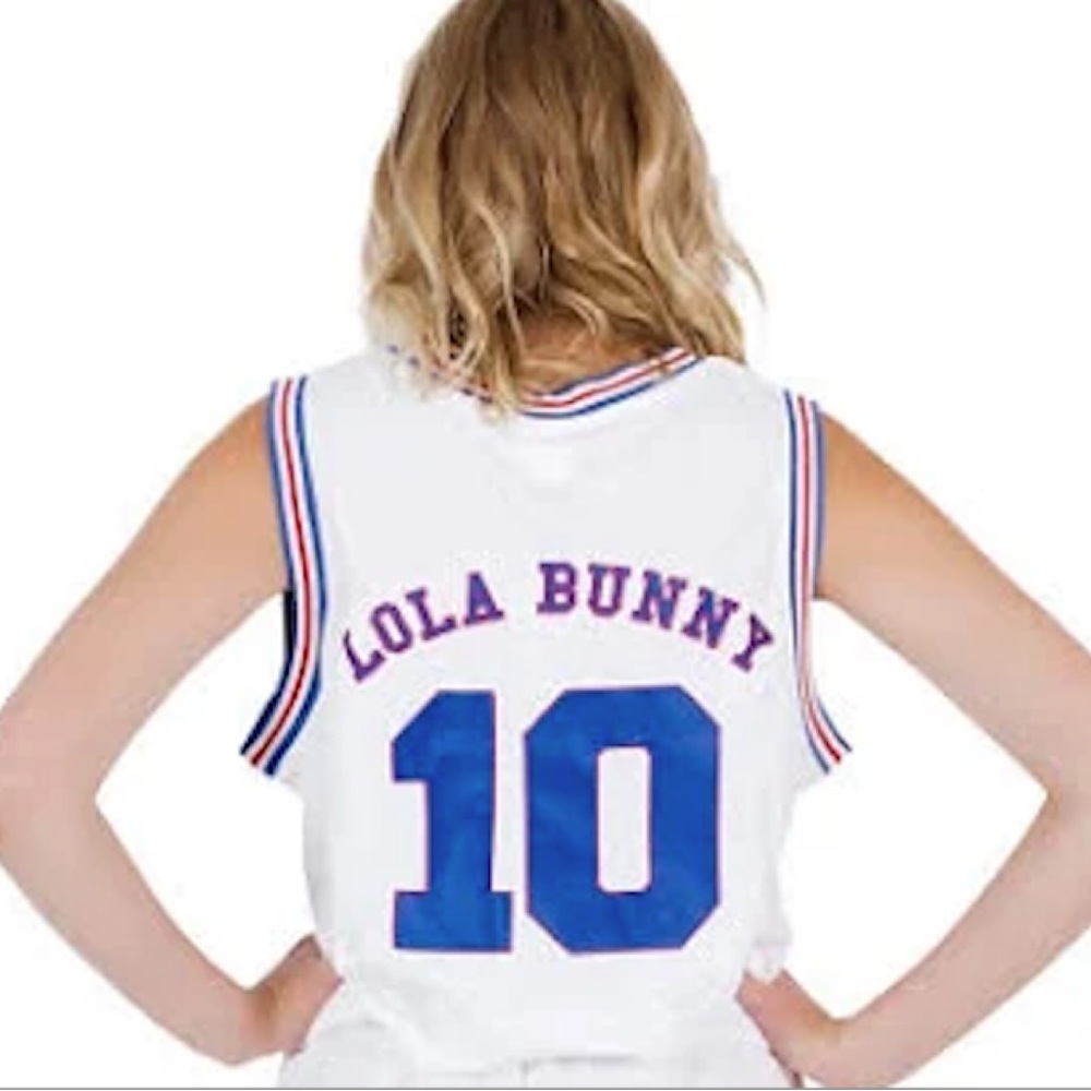 Unisex Basketball Jerseys #10 Lola Space Jam Tune Squad Movie Jersey Unisex